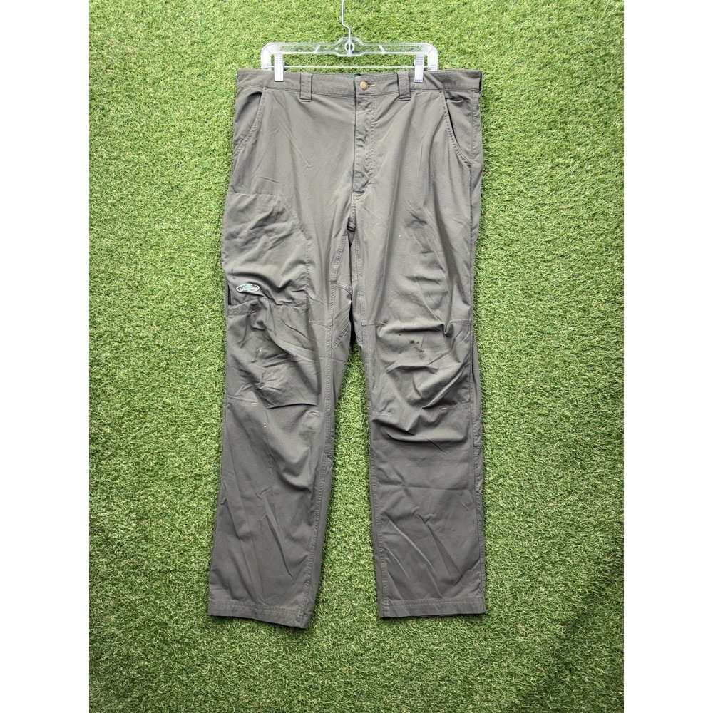 Arborwear Pants Mens 38x32 Brown Nylon Cargo Workwear Lightweight Outdoor Hiking